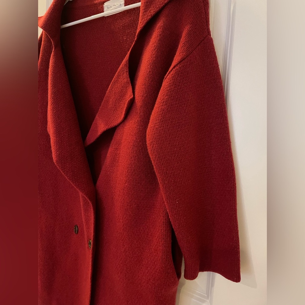 Red coat in size s